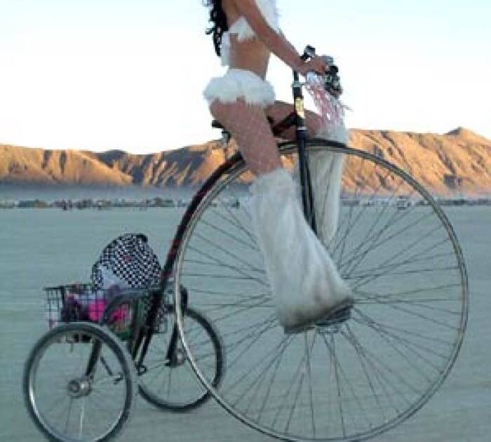 Penny store farthing tricycle