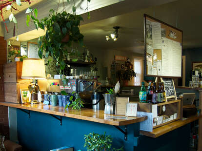 counter at Weathervane Cafe