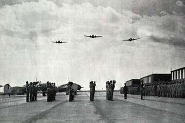 Royal Canadian Airforce Base that was formerly in Vulcan, Alberta.