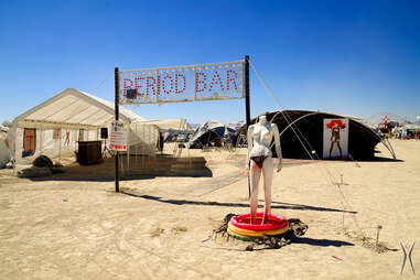 Period Bar at Burning Man