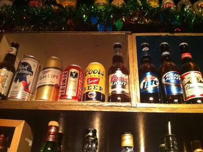Beers on the wall at Shangri La