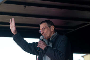 Leonard Nimoy at Spock Days in Vulcan, Alberta.