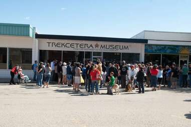 Trekcetera Museum in the town of Vulcan, Alberta.