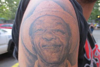 Marion Barry tattoo