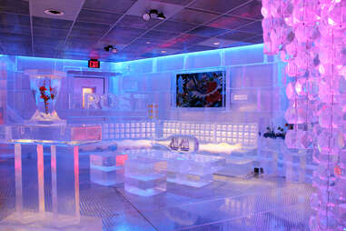Interior of Frost Ice Bar