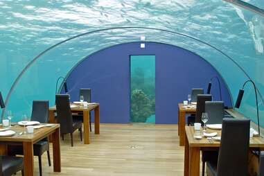 ithaa underwater restaurant maldives