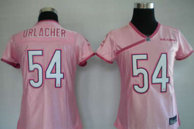 Pink Brian Urlacher Jersey