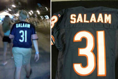 Rashaan Salaam jersey