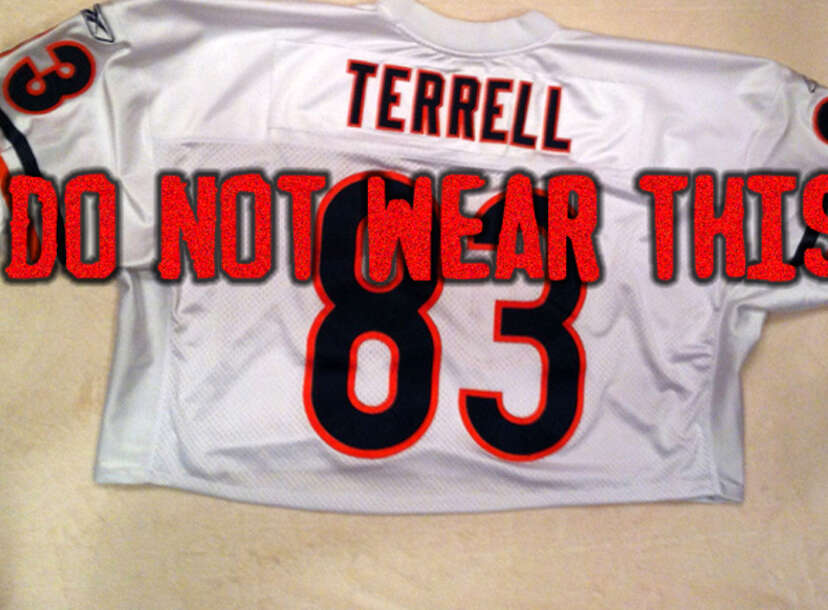 VTG CHICAGO BEARS CROP FOOTBALL JERSEY