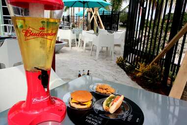  100oz beer at Sonic Beach