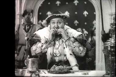 King Henry VIII eating