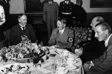 Hitler dining