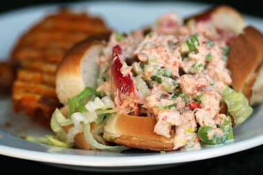 Lobster roll at Charlie's Kitchen
