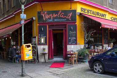 Exterior of Cafe Morgenland