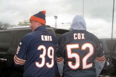 Bryan Cox and Curtis Enis jerseys