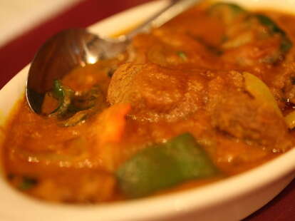 Bangladeshi dish from Panahar - Atlanta
