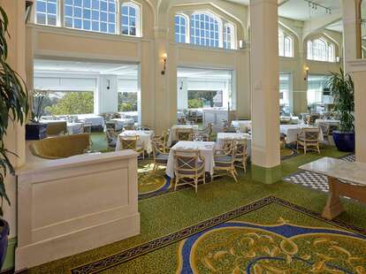 The Claremont Hotel interior