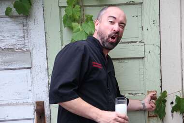 Chef Stewart Woodman at Heidi's in Uptown, Minneapolis, Minnesota