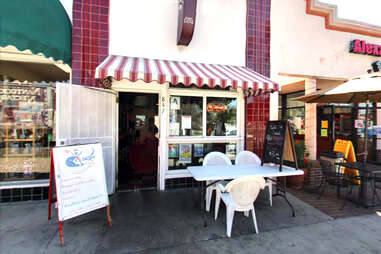 Night and Day Cafe on Coronado Island in San Diego, CA.