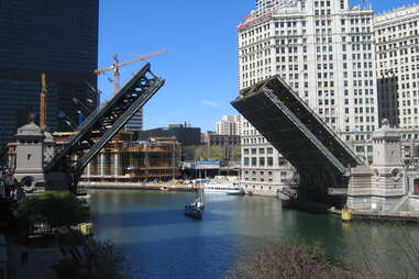 The Michigan Avenue Bridge