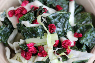 Kale and cabbage slaw at Honey Butter Fried Chicken in Avondale