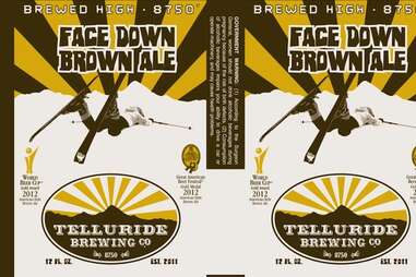 Telluride Brewing Company's Face Down Brown Ale