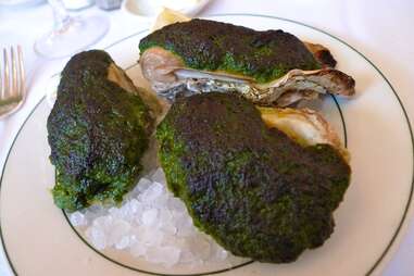 Oysters Rockefeller