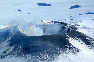 erebus on antarctica
