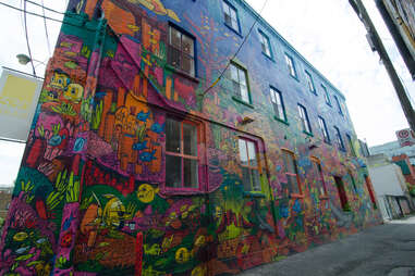Graffiti Alley in Toronto