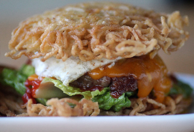 dorm ramen recipes Meet Buzz the    Bar burger Chicago  Thrillist ramen