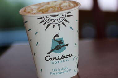 Caribou Coffee pumpkin white chocolate mocha