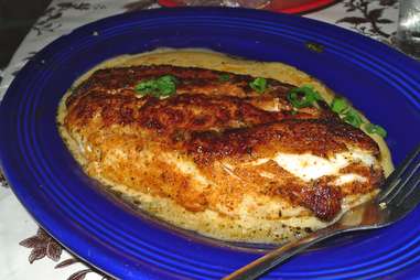 Blackened redfish