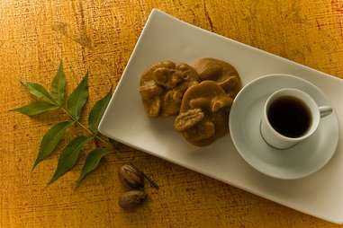 Pralines and coffee