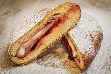 The monte cristo sandwich at Donut Bar in downtown San Diego.