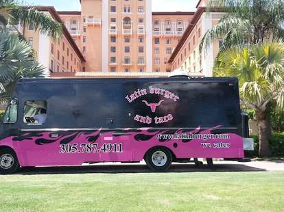 Latin Burger food truck