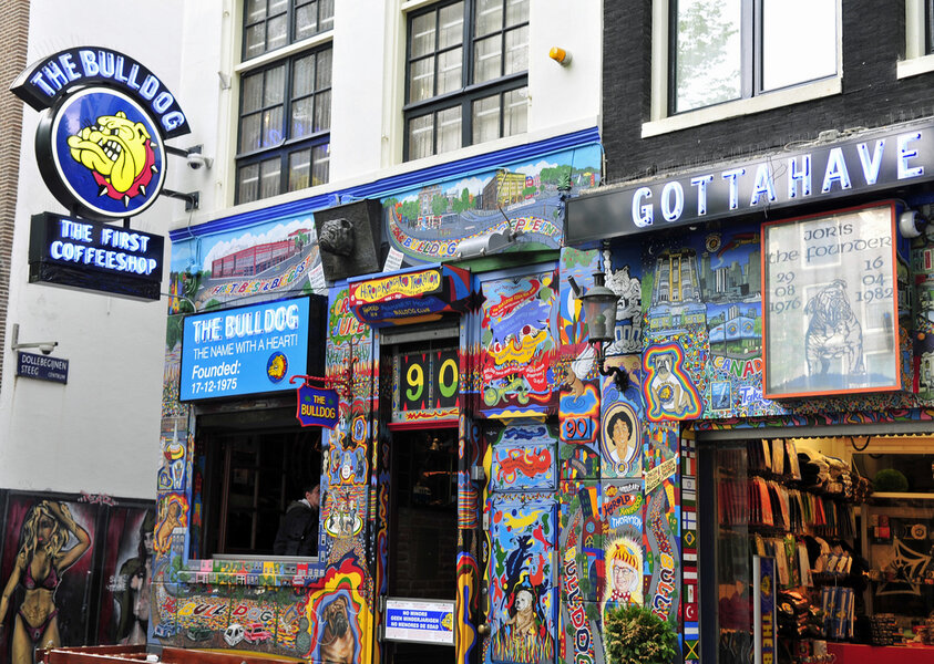 Cafe Bulldog The Mack in AmsterdamAmsterdam Red Light District