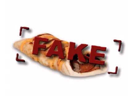 Jimmy Kimmel Real or Fake Fast Food Item