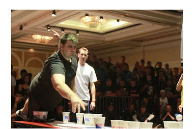 Mike and Byron at the World Series of Beer Pong