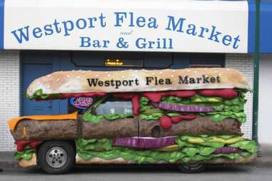 westport flea market bar and grill truck sandwich