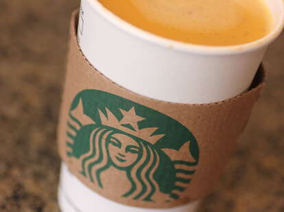 Starbucks pumpkin spice latte